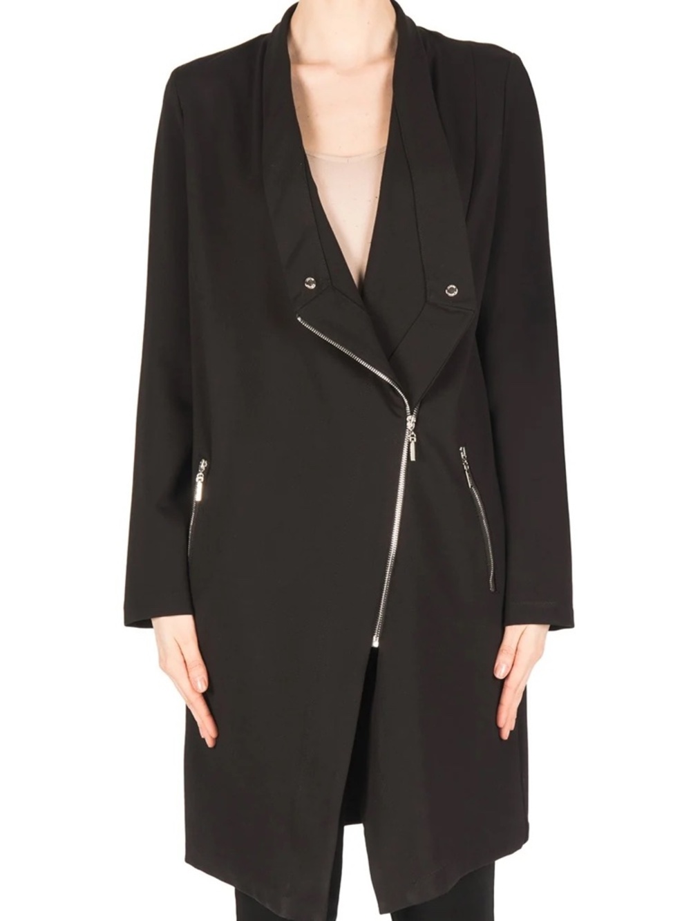 BRAND NEW - Joseph Ribkoff Long Zipper Jacket Women's - size 8